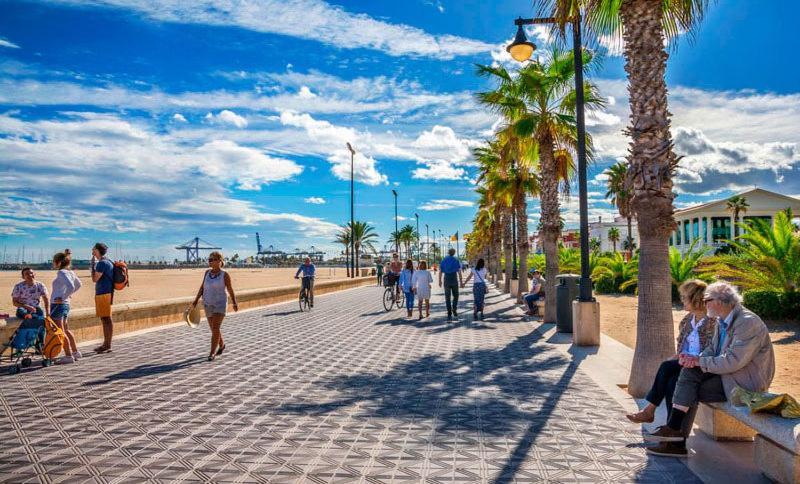Apartamento Turistico Lux Center Valencia Exterior foto